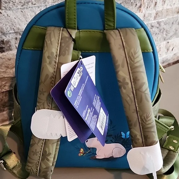 Loungefly DisneyEncanto Colorful Jungle Themed Backpack Brand New